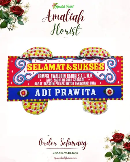 Papan Bunga Ucapan Selamat Kaduagung Barat